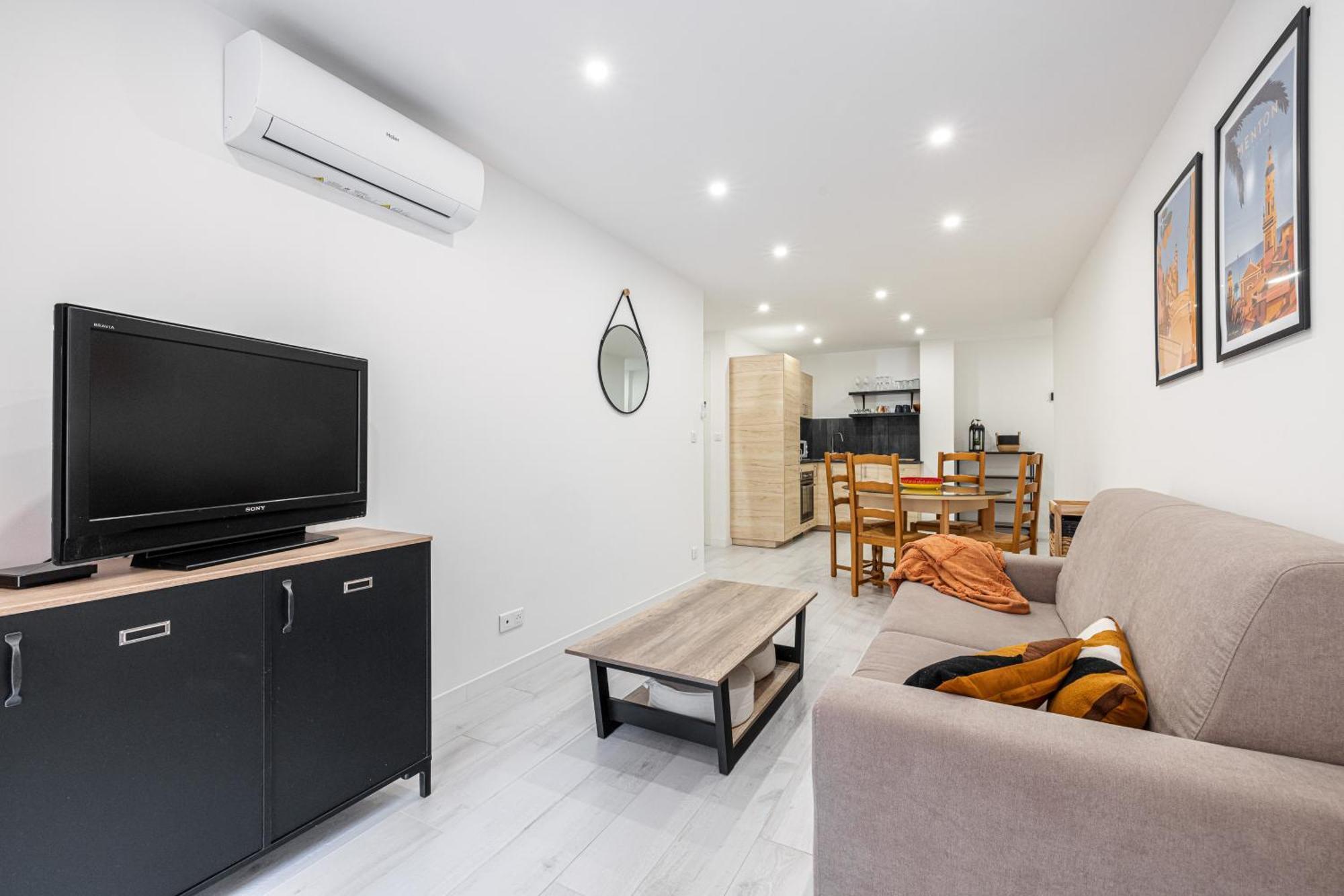 Eden Park - Charmant 2 Pieces, Proche Plage ม็องตง ภายนอก รูปภาพ