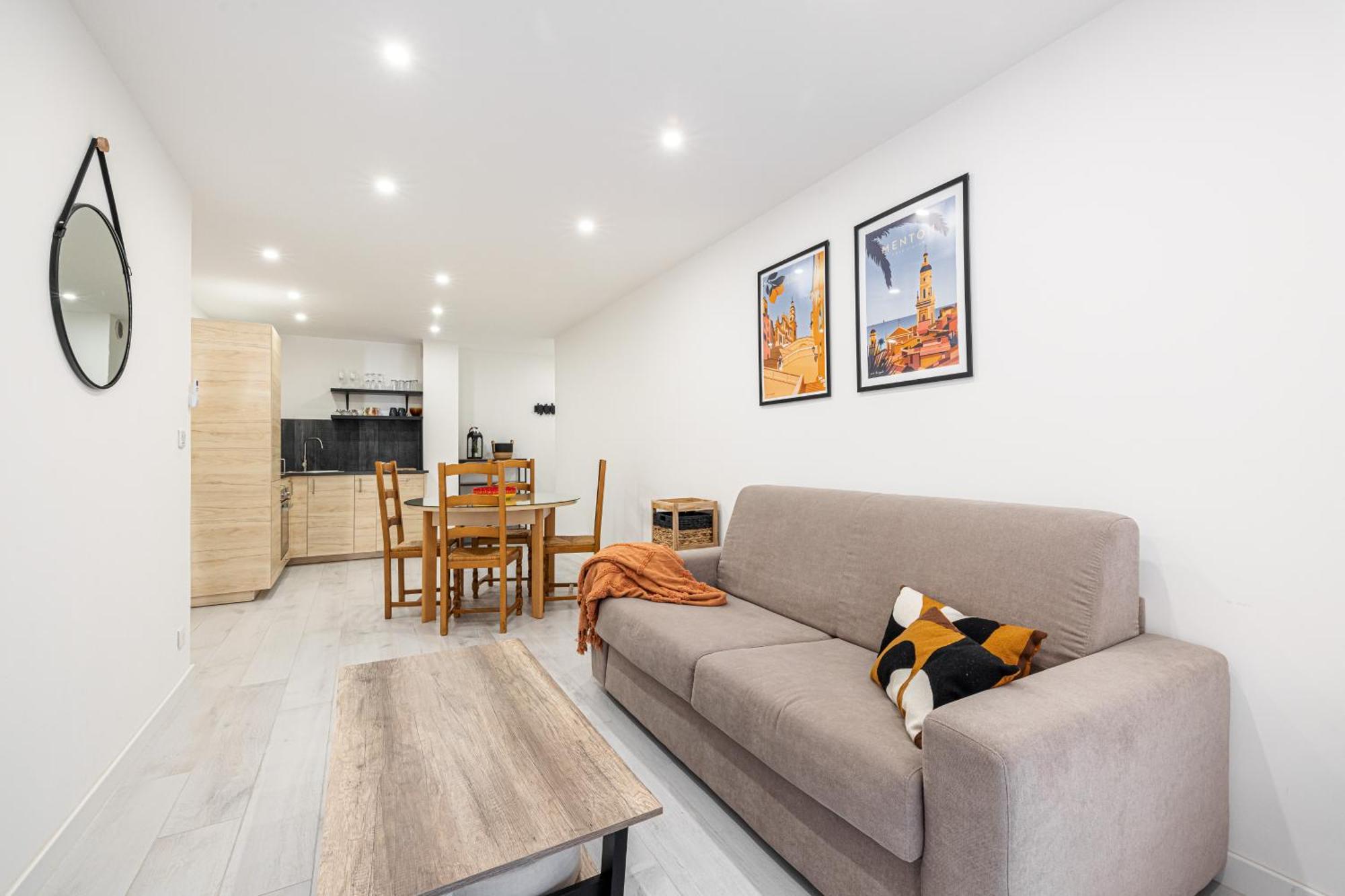 Eden Park - Charmant 2 Pieces, Proche Plage ม็องตง ภายนอก รูปภาพ